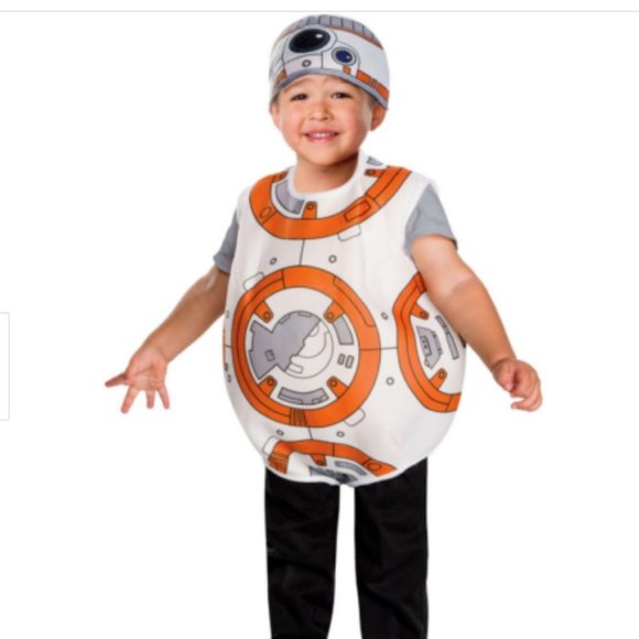 Disney Other - BB-8 Star Wars Costume Toddler 3T 4T Dress Up Pretend Play Boys Girls Disney ah